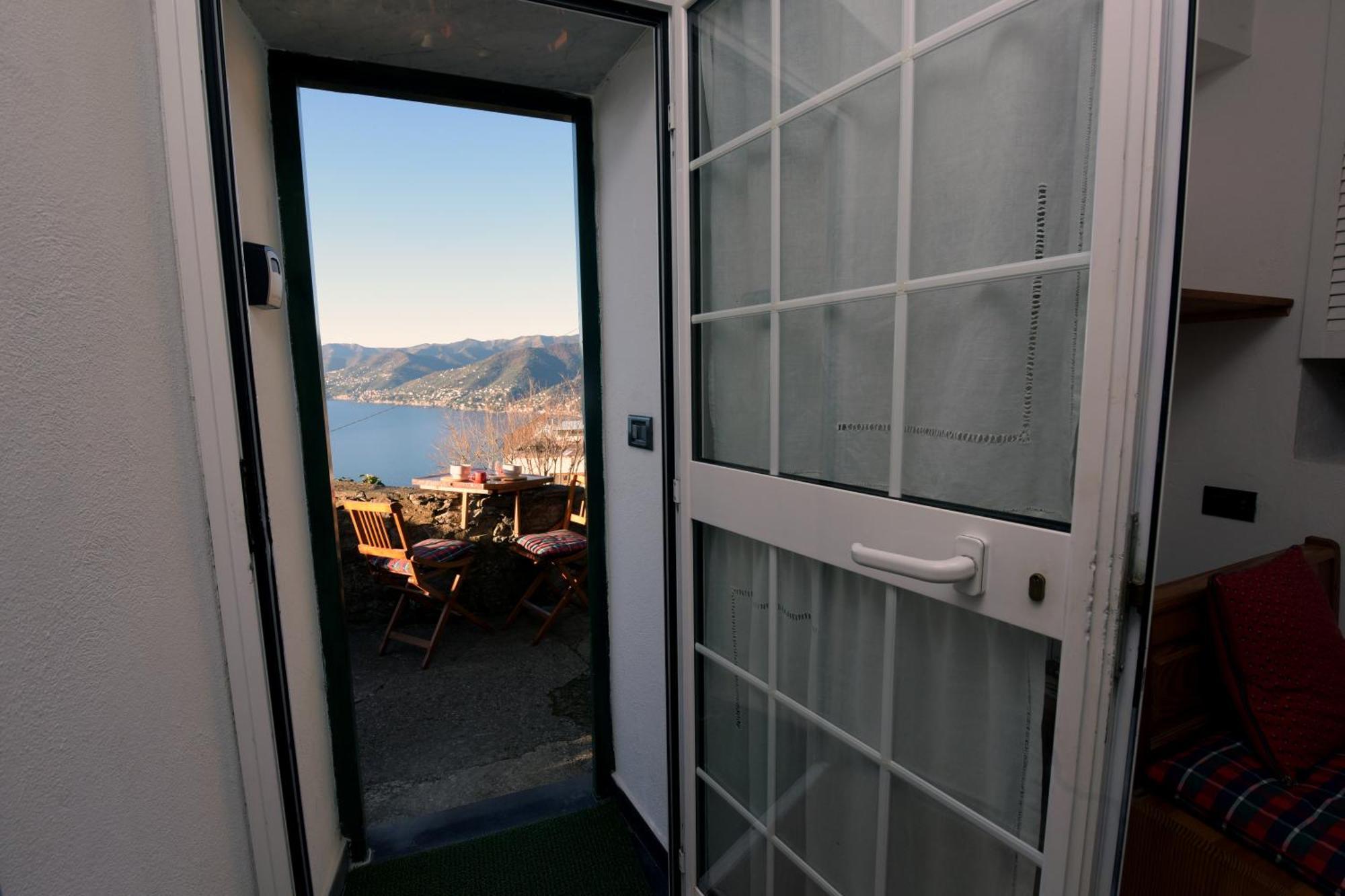サン・ロッコHikers' Nest With Sea Viewアパートメント エクステリア 写真